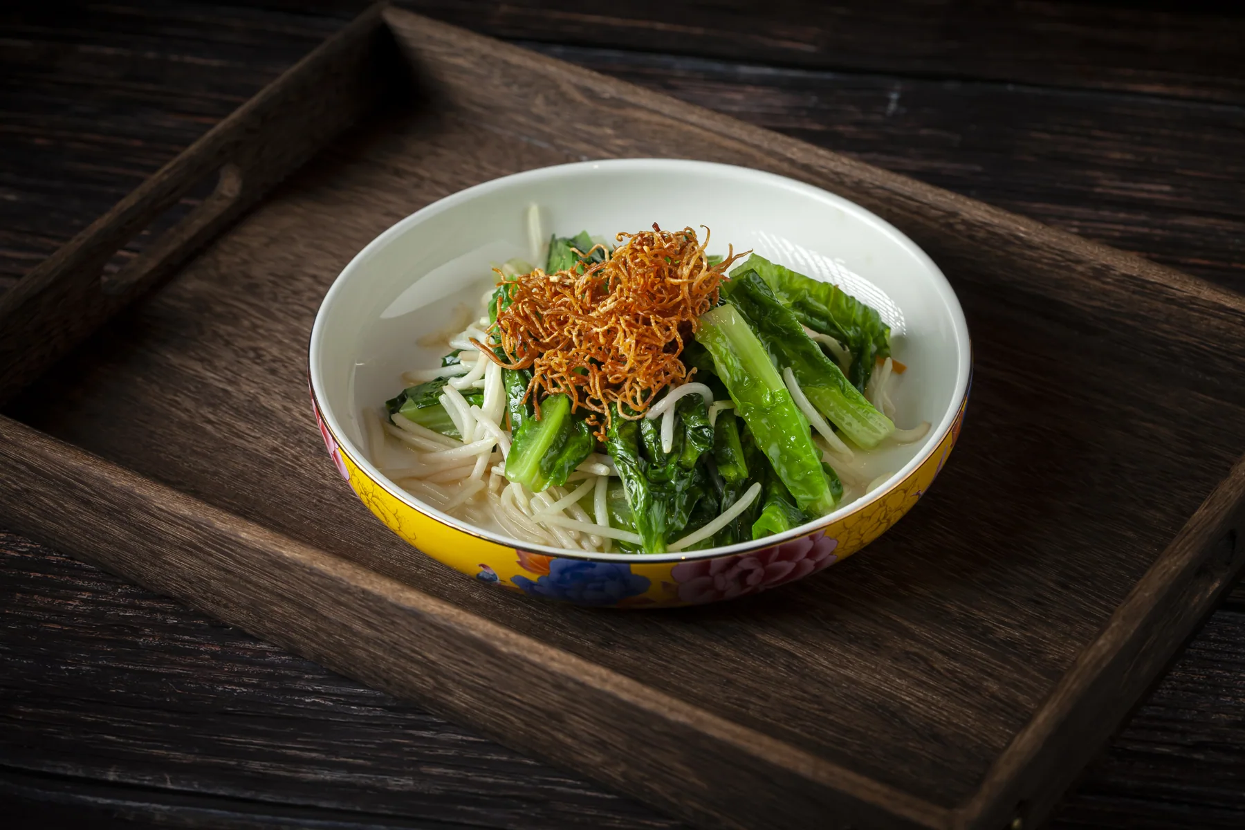 Dragon Beard with Chinese Lettuce Bean Sprouts