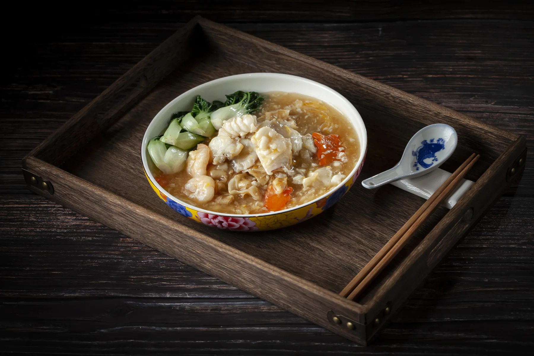 Smooth Egg Gravy Rice Noodles