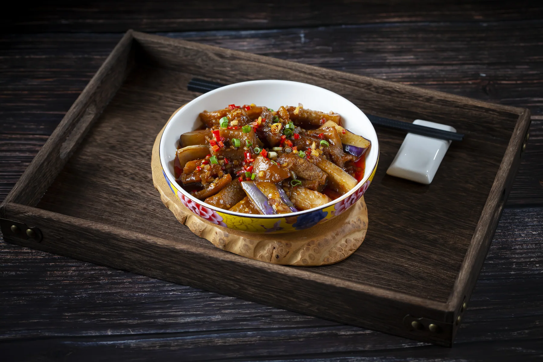 Si Chuan Style Sea Cucumber & Eggplant Casserole