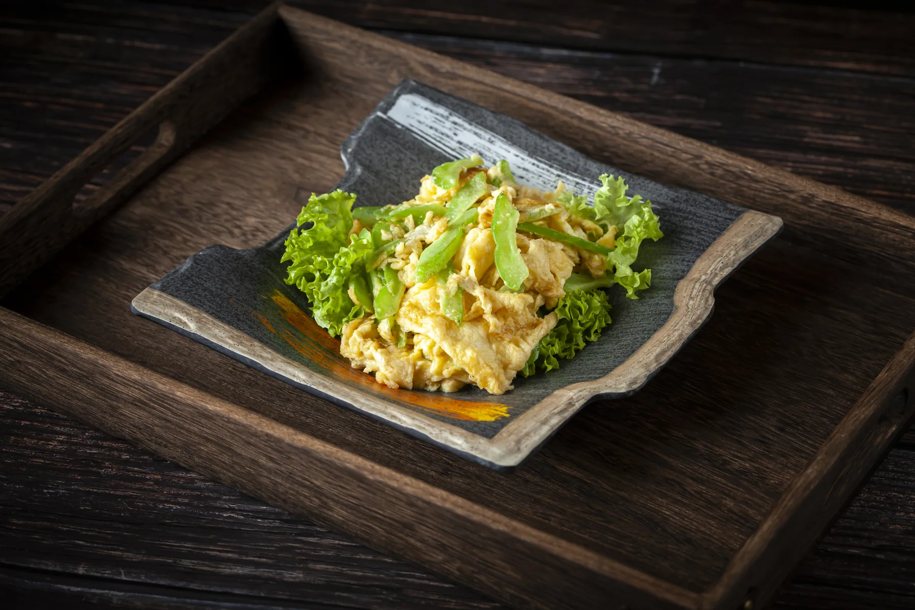 Bitter Gourd Scrambled Eggs