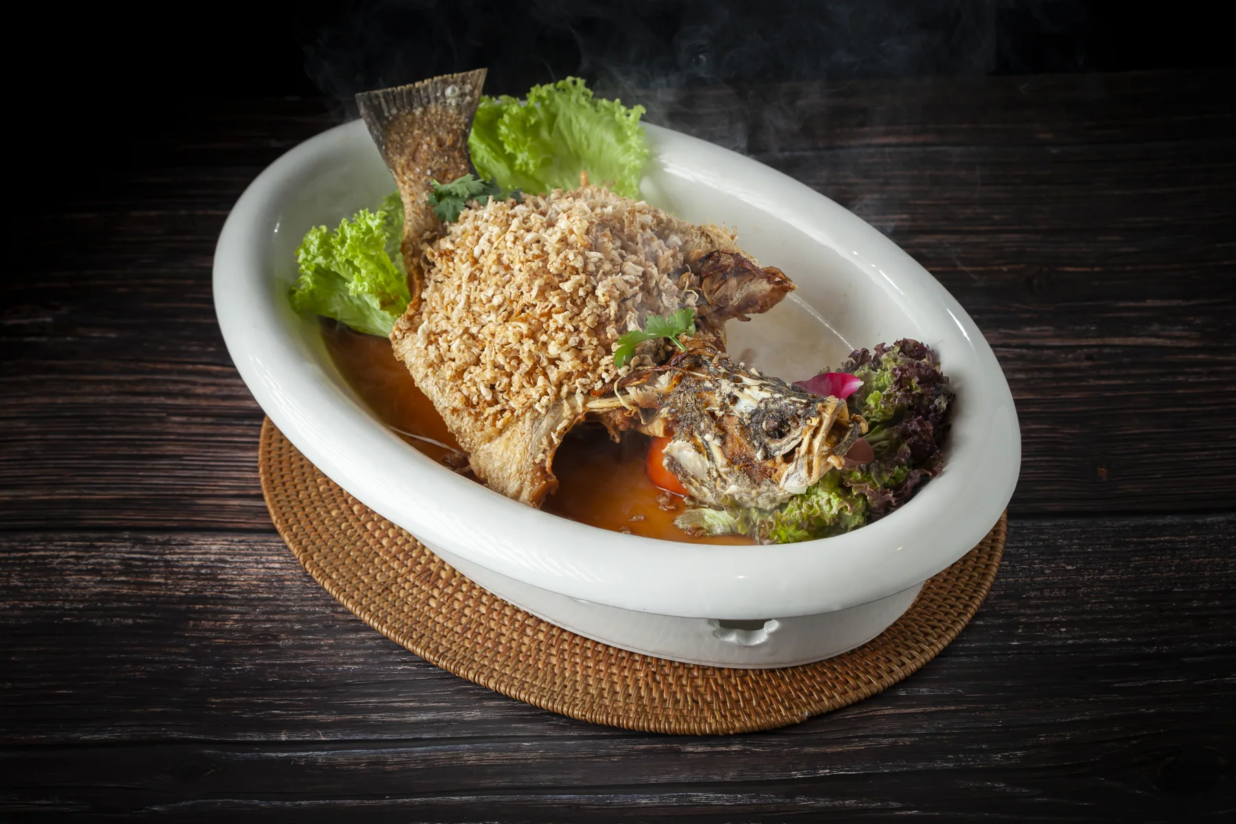 Preserved Radish Fried Fish