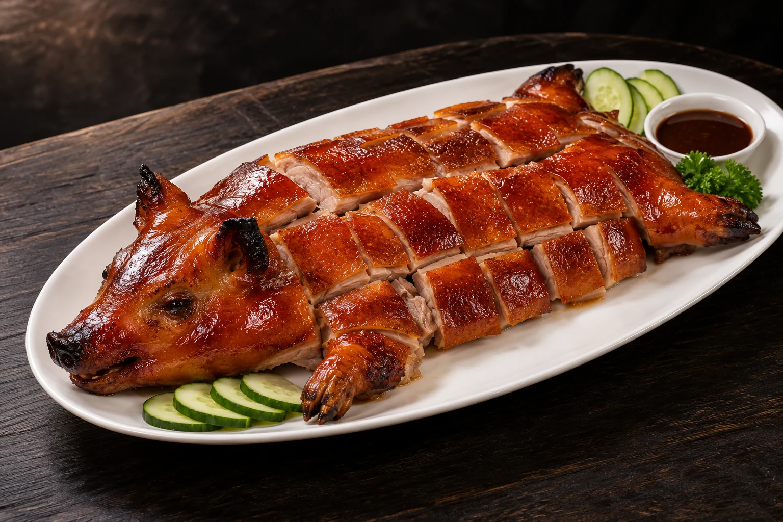 Taison Charcoal-Roasted Suckling Pig